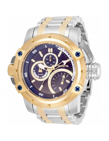 Invicta Men's Chronograph Watch - Coalition Forces Two Tone Bracelet | 30382 ou a consommer sur place