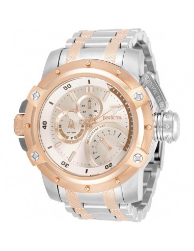 Invicta Men's Chronograph Watch - Coalition Forces Silver Tone Dial Bracelet | 30383 de l' environnement