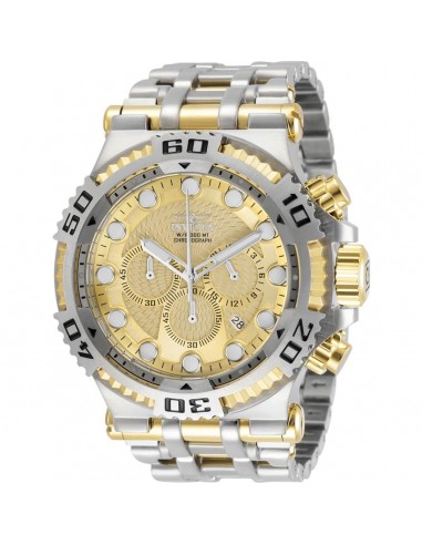 Invicta Men's Chronograph Watch - Specialty Gold Tone Dial Two Tone Bracelet | 30643 suggérées chez