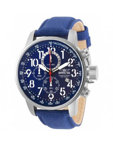 Invicta Men's Chronograph Watch - I-Force Blue Dial Fabric Strap | 30919 chez Cornerstreet bien 