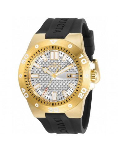 Invicta Men's Quartz Watch - Pro Diver White Dial Black Rubber Strap | 30964 de technologie