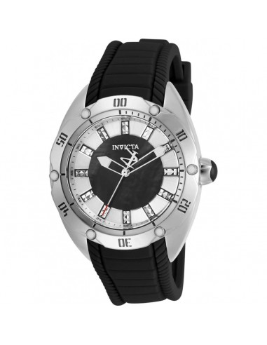 Invicta Women's Quartz Watch - Venom Black Mother of Pearl Dial Rubber Strap | 30971 paiement sécurisé