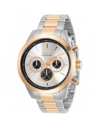 Invicta Men's Chronograph Watch - Specialty Silver Tone Dial Two Tone Bracelet | 30983 prix pour 