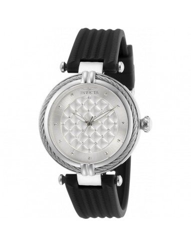 Invicta Women's Quartz Watch - Bolt White Dial Black Rubber Strap | 31030 commande en ligne