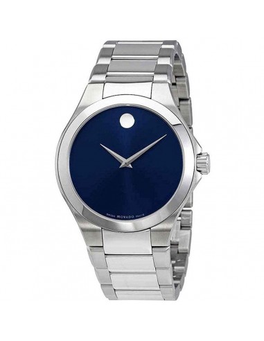 Movado Men's Quartz Watch - Defio Blue Dial Stainless Steel Bracelet | 0606335 Fin de série