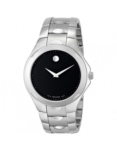 Movado Men's Quartz Watch - Luno Sport Black Dial Stainless Steel Bracelet | 0606378 les muscles