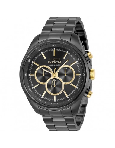 Invicta Men's Chrono Watch - Specialty Grey Dial Gunmetal Bracelet | 29165 Comparez plus de prix