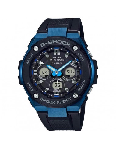 Casio Men's Watch - G-Shock Analog-Digital Dial Black Resin Strap | GSTS300G-1A2 Dans la société mordern