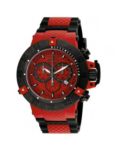 Invicta Men's Chronograph Watch - Subaqua Noma III Red Dial Strap | 0938 online