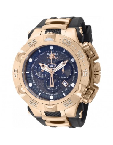 Invicta Men's Chronograph Watch - Subaqua Noma V Gunmetal Dial Strap | 12882 commande en ligne