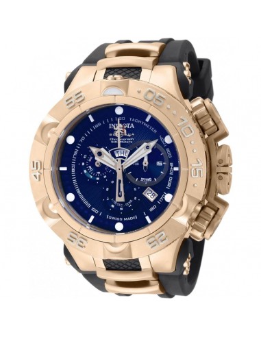 Invicta Men's Chronograph Watch - Subaqua Noma V Blue Dial Two Tone Strap | 12883 pas cher chine