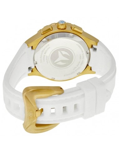 Technomarine Women's Chrono Watch - Cruise Medusa MOP Dial White Strap | TM-115088 du meilleur 