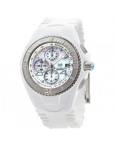 Technomarine Men's Chrono Watch - Cruise JellyFish Silver Tone Bezel Strap | TM-115356 online