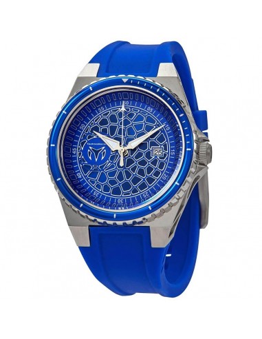 Technomarine Men's Quartz Watch - TechnoCell Blue Dial Rubber Strap | TM-318053 suggérées chez