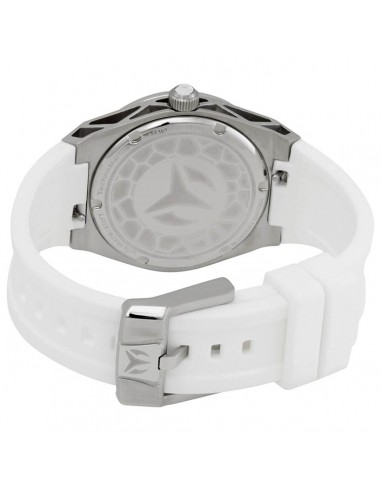 Technomarine Women's Quartz Watch - TechnoCell White Dial Rubber Strap | TM-318077 Fin de série