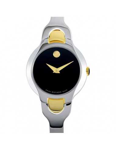 Movado Women's Quartz Watch - Kara Black Dial Stainless Steel Bracelet | 0606948 JUSQU'A -70%! 