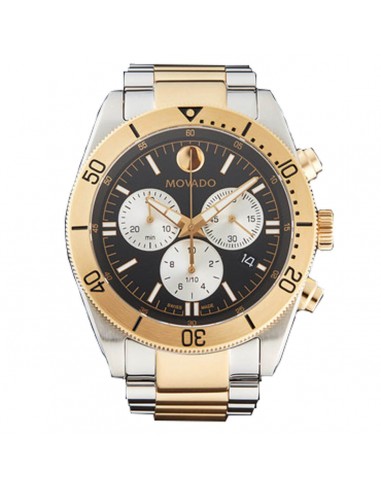 Movado Men's Chronograph Watch - Sport Two Tone Bracelet | 0607441 acheter