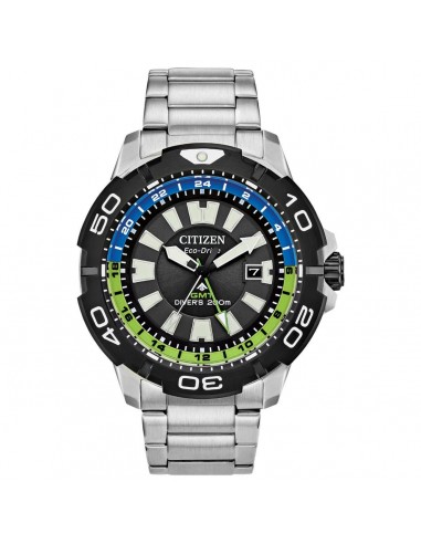 Citizen Men's Eco-Drive Watch - Promaster GMT Silver Tone Bracelet | BJ7128-59G livraison gratuite