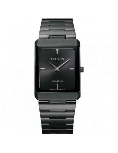 Citizen Unisex Eco Drive Watch - Stiletto Black Dial Bracelet | AR3107-57E En savoir plus