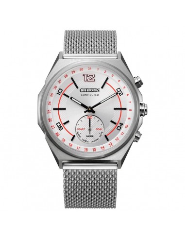 Citizen Men's Bluetooth Watch - Connected Silver Tone Dial Mesh Bracelet | CX0000-71A Faites des économies