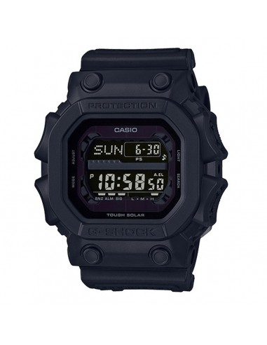 Casio Men's Quartz Watch - G-Shock Black Digital Dial Black Resin Strap | GX56BB-1 rembourrage situé sous