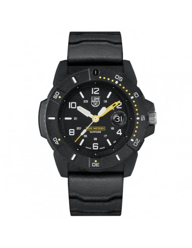 Luminox Men's Quartz Watch - Navy Seal 3600 Series Black Dial Strap Dive | 3601 de technologie