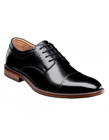 Stacy Adams Men's Oxford Shoe - Flemming Cap Toe Black | 25304-001 Les êtres humains sont 