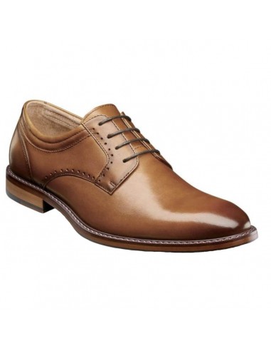 Stacy Adams Men's Oxford Shoe - Faulkner Plain Toe Cognac | 25305-221 Livraison rapide