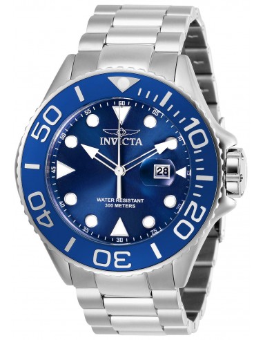 Invicta Men's Bracelet Watch - Pro Diver Quartz Date Blue Dial Silver Steel | 28766 2 - 3 jours ouvrés.