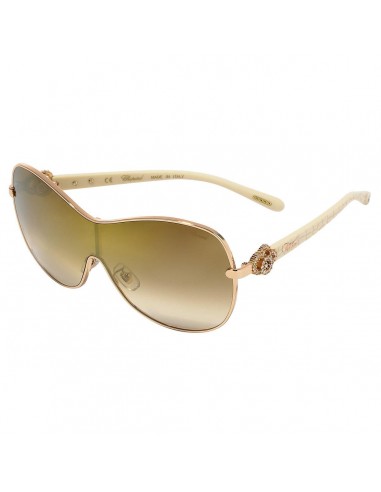 Chopard Women's Sunglasses - Shiny Copper Gold Metal Frame | SCHC25S-8FCG-99-0-135 store