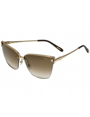 Chopard Women's Sunglasses - Gold Frame Brown Gradient Lens | SCHC19S-0300-65-13-135 ouvre sa boutique