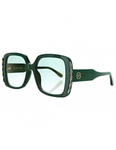 Elie Saab Women's Sunglasses - Green Rectangular Frame | 015S-01ED2Z-54-19-145 pas cher