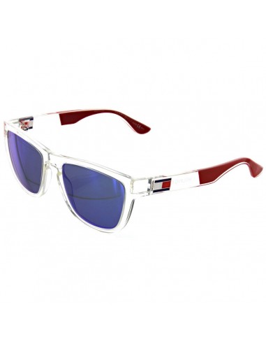 Tommy Hilfiger Men's Sunglasses - Crystal Blue Frame | 1557S-0QM4-Z0-54-19-140 outlet