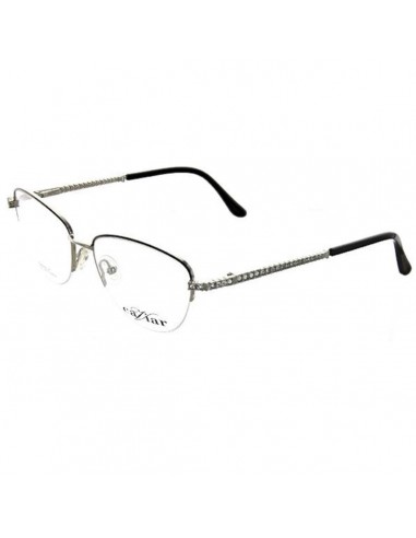 Caviar Women's Eyeglasses - Black/Silver Frame Demo Lens | 2370-C24-54-17-130 Profitez des Offres !