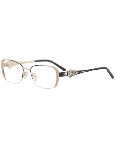 Caviar Women's Eyeglasses - Black/Gold Frame Demo Lens | 2620-C24-52-18-135 d'Europe débarque