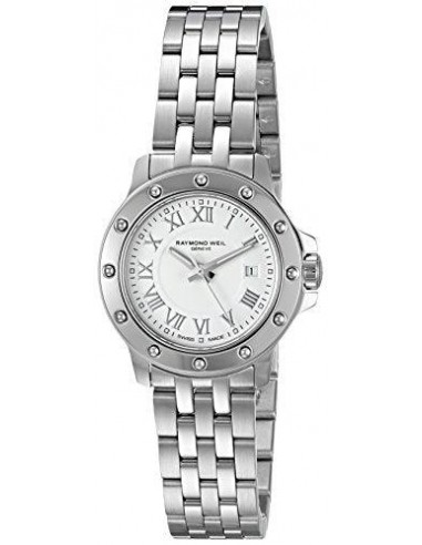 Raymond Weil Women's Bracelet Watch - Tango White Dial Steel | 5399-ST-00308 basket pas cher