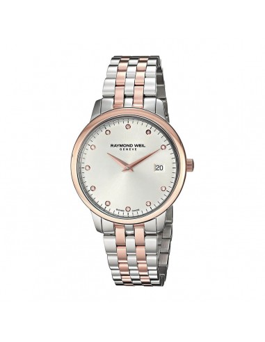 Raymond Weil Women's Diamond Watch - Toccata Silver Dial Two Tone | 5388-SP5-C6581 votre