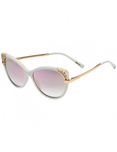 Chopard Women's Sunglasses - Shiny Ice White Acetate Frame | SCH233R-ACGG-57-16-140 du meilleur 