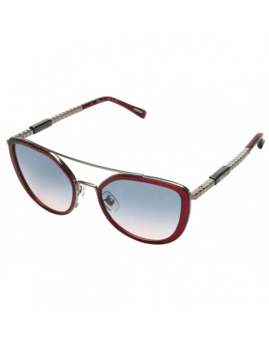 Chopard Women's Sunglasses - Burgundy and Gunmetal Frame | SCHC23-0509-52-21-135 l'achat 