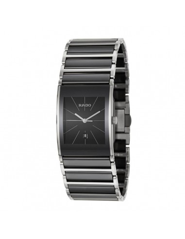 Rado R20784152 Men's Bracelet Watch - Integral Black Ceramic & Silver Steel | R20784152 prix