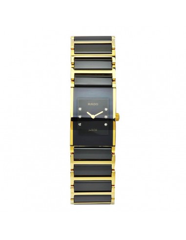 Rado R20789752 Women's Diamond Watch - Integral Jubile Diamond Black Dial | R20789752 2024