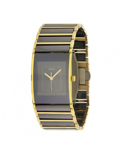 Rado R20787402 Men's Bracelet Watch - Integral Yellow Steel & Ceramic | R20787402 soldes