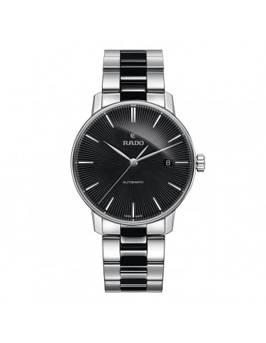 Rado R22860152 Men's Swiss Automatic Watch - Coupole Steel & Ceramic | R22860152 Amélioration de cerveau avec