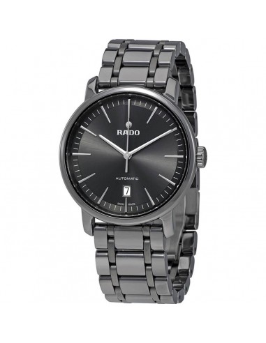 Rado Men's Automatic Watch - DiaMaster XL Dark Grey Dial Ceramic Bracelet | R14074112 2 - 3 jours ouvrés.