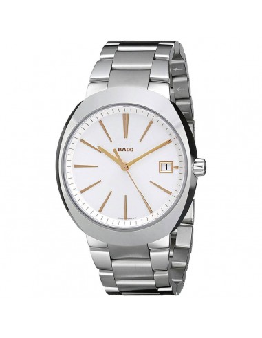 Rado Men's Quartz Watch - D-Star White Dial Silver Tone Bracelet | R15943123 acheter