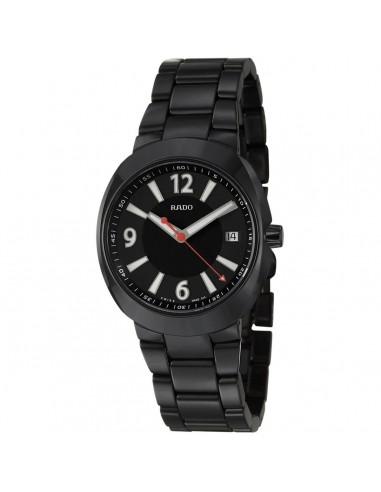 Rado Men's Quartz Watch - D-Star Black Dial Ceramic Bracelet | R15518152 Venez acheter