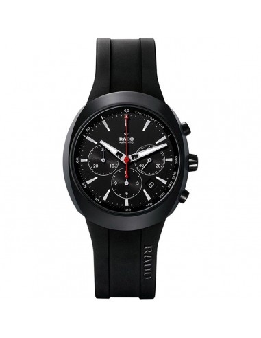 Rado Men's Automatic Watch - D-Star Black Dial Silicone Rubber Strap | R15378159 sélection de produits