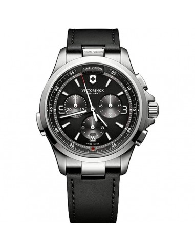 Victorinox Swiss Army Men's Chronograph Watch - Night Vision Black Strap | 241785 en stock