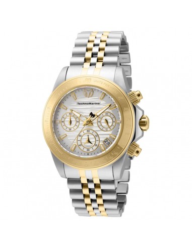 Technomarine Women's Chrono Watch - Manta Ray Two Tone Steel Bracelet | TM-219027 suggérées chez