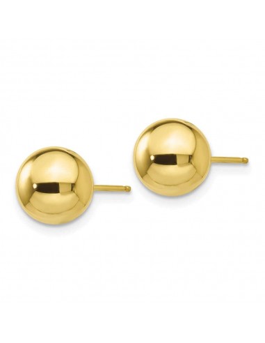 10k Polished 8mm Ball Post Earrings En savoir plus